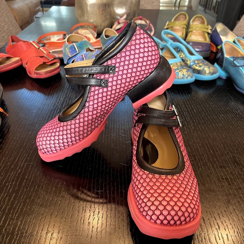 Fluevog Pink Aimee Mary Jane - Discontinued
